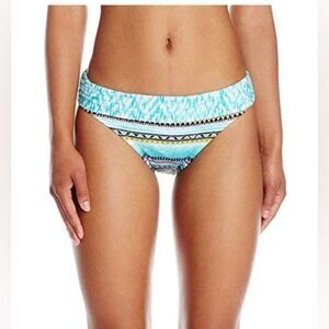 Kenneth Cole REACTION Women Beach Please Sash Bikini Bottom Tribal Print Size S